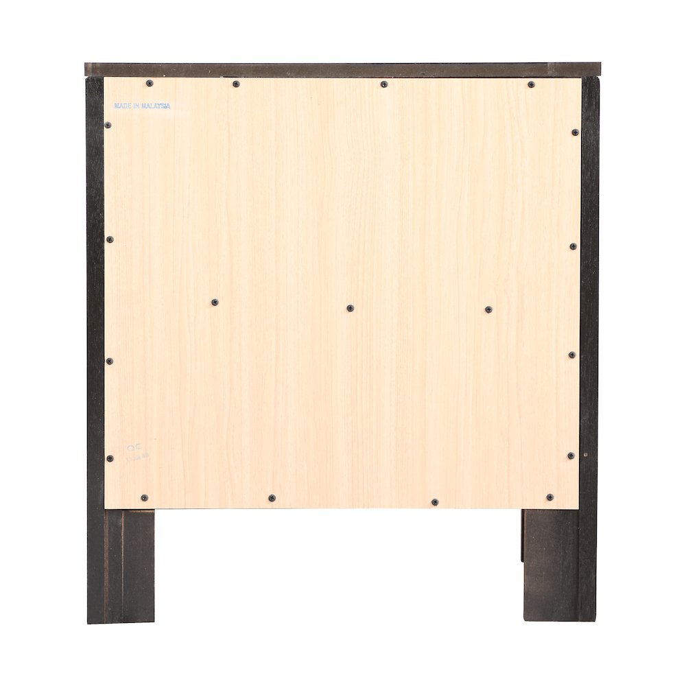 Glory Furniture Burlington Night Stand in Black Color. Picture 4