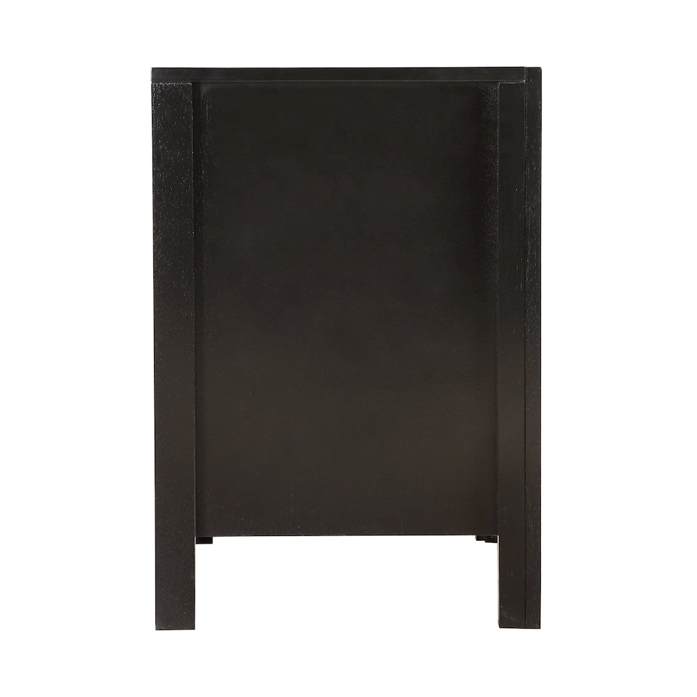 Glory Furniture Burlington Night Stand in Black Color. Picture 5