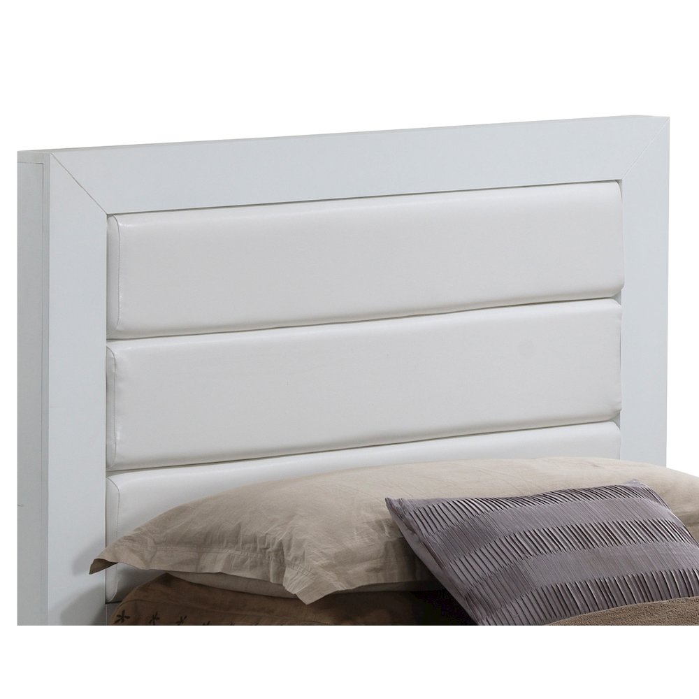 Glory Furniture Burlington   Twin Bed, White. Picture 2