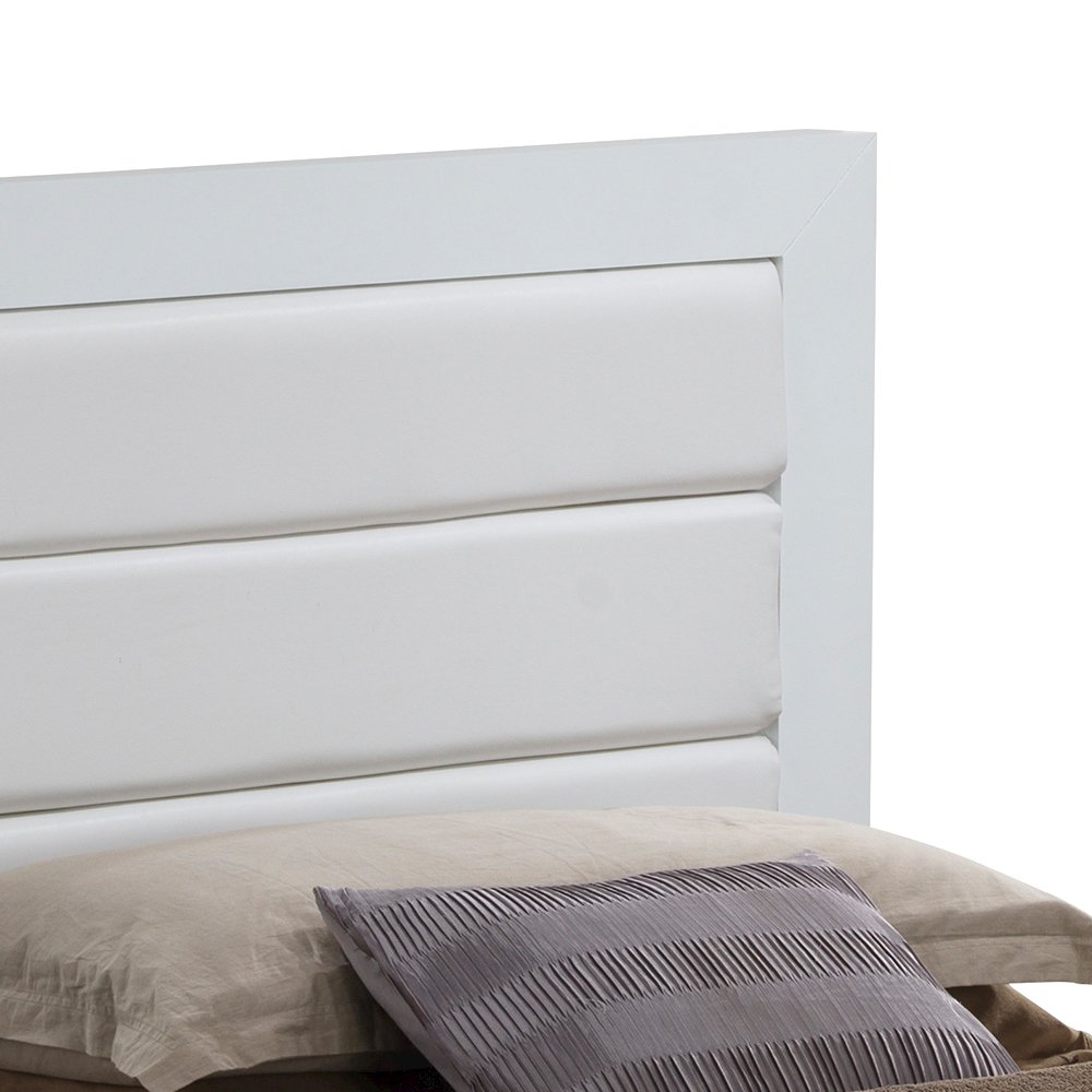 Glory Furniture Burlington   Twin Bed, White. Picture 4