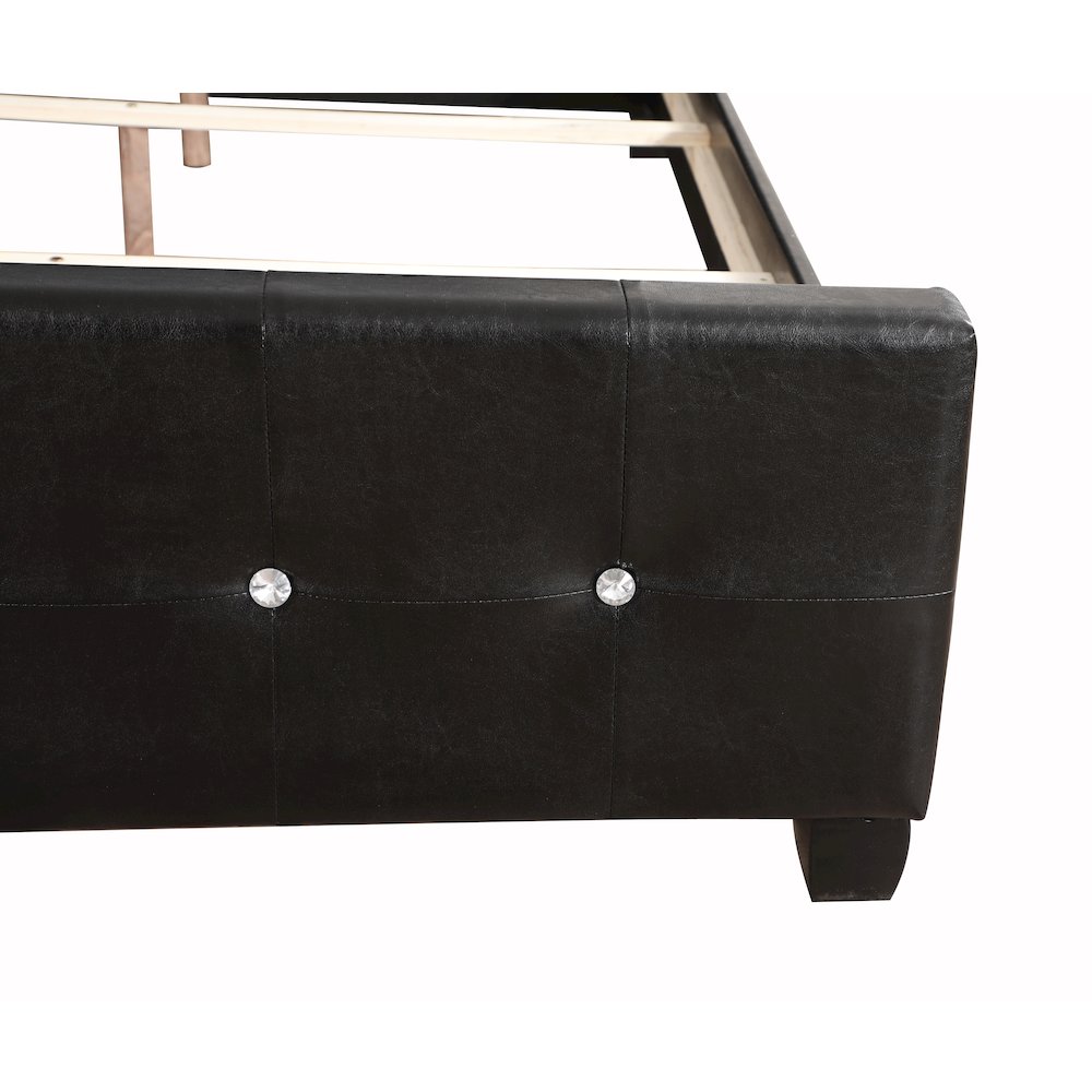 Glory Furniture Diamond King Bed in Black Color. Picture 5