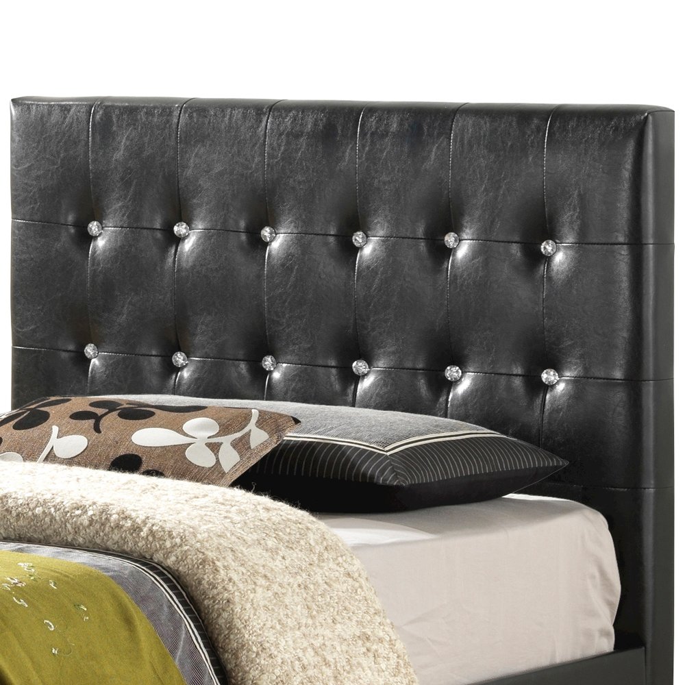 Glory Furniture Diamond Twin Bed in Black Color. Picture 3