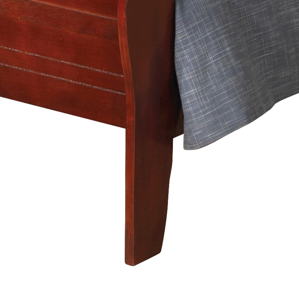 Glory Furniture Louis Phillipe Twin Bed in Cherry Color. Picture 6