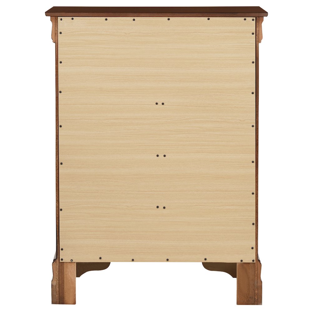 Glory Furniture Louis Phillipe Chest in Cherry Color. Picture 6