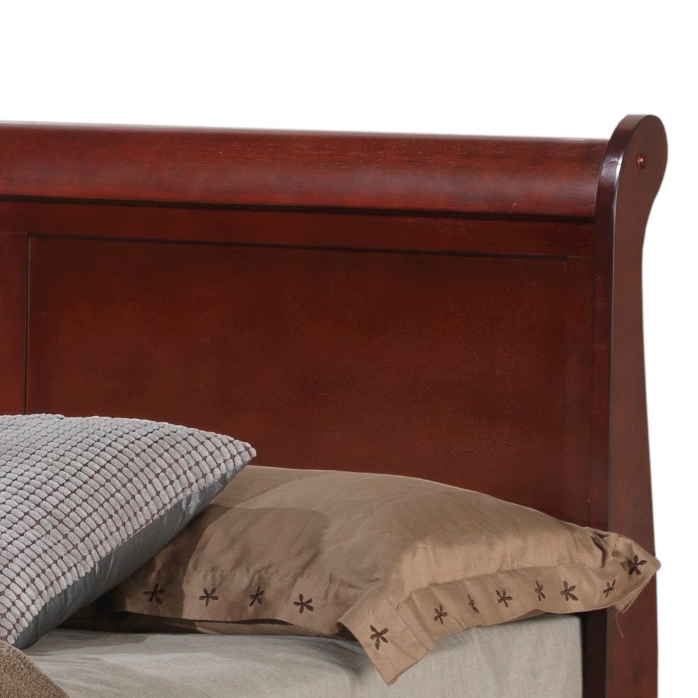 Glory Furniture Louis Phillipe Full Trundle Bed in Cherry Color. Picture 3