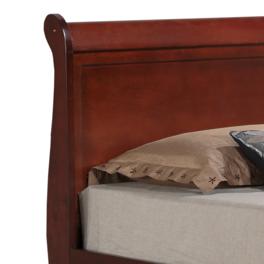 Glory Furniture Louis Phillipe Twin Trundle Bed in Cherry Color. Picture 2