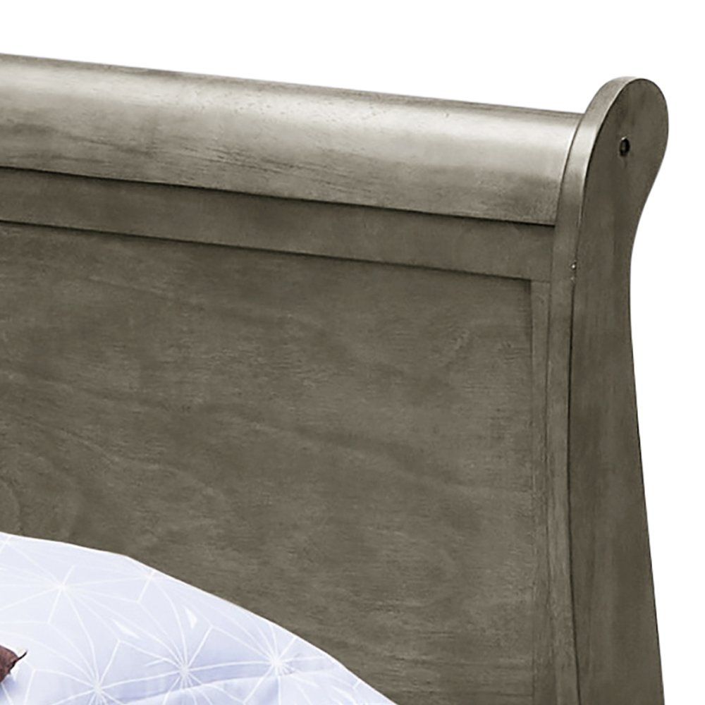 Glory Furniture Louis Phillipe Twin Bed in Gray Color. Picture 3