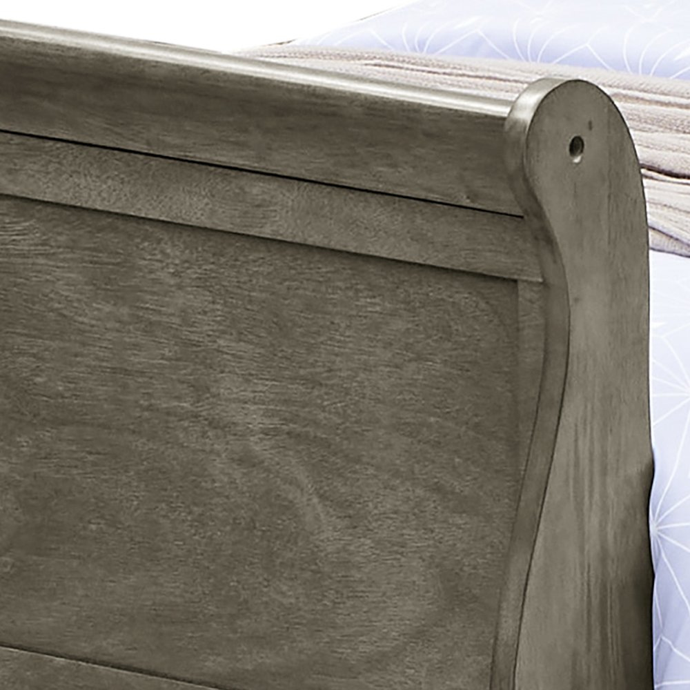 Glory Furniture Louis Phillipe Twin Bed in Gray Color. Picture 4