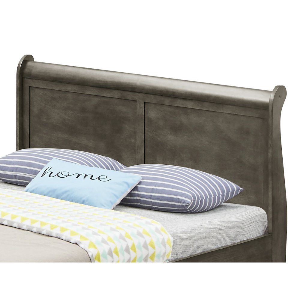 Glory Furniture Louis Phillipe Full Trundle Bed in Gray Color. Picture 3