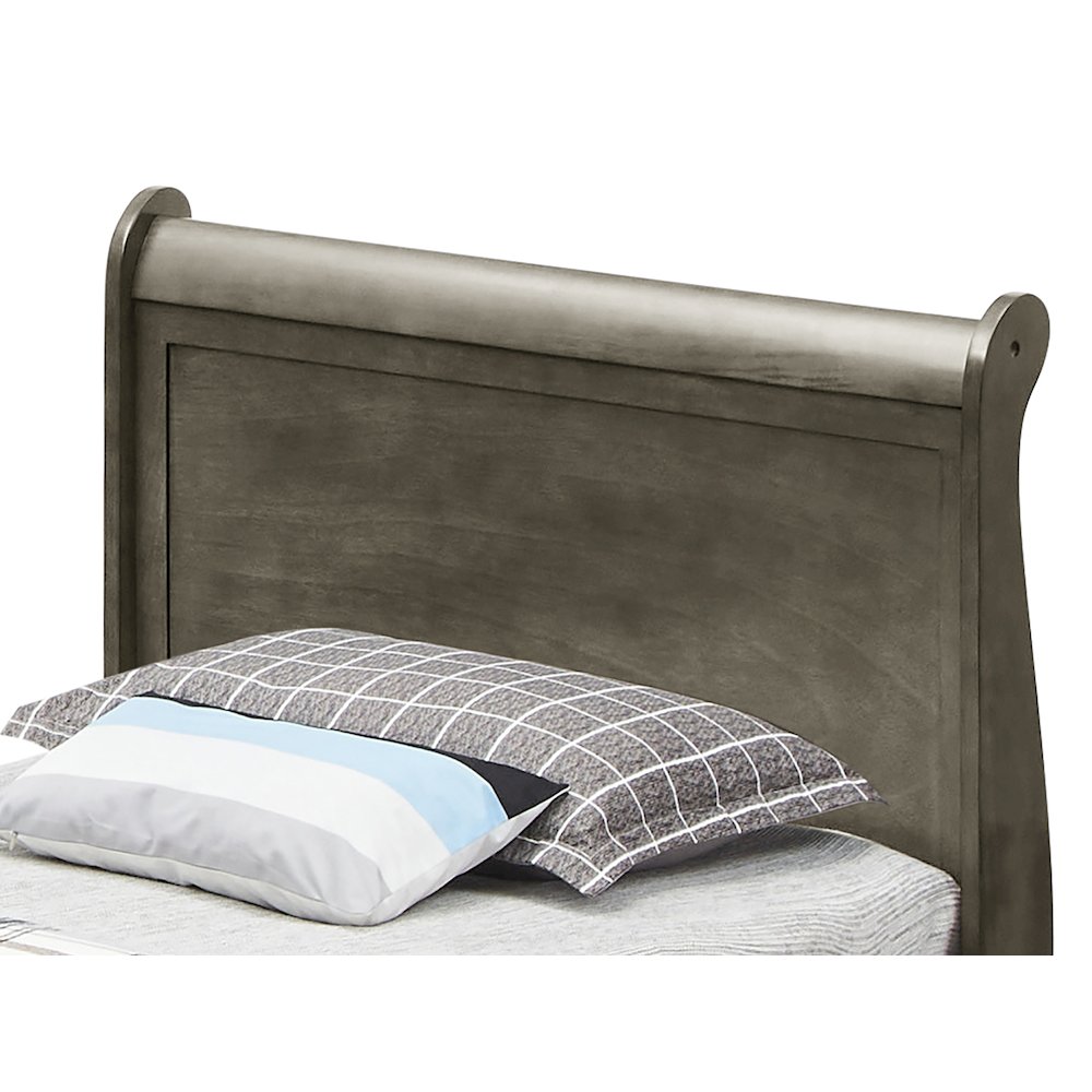 Glory Furniture Louis Phillipe Twin Trundle Bed in Gray Color. Picture 3