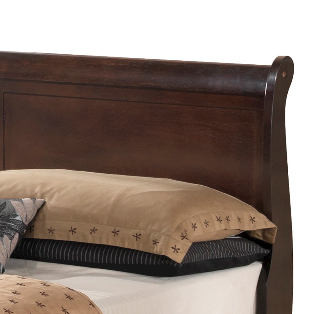 Glory Furniture Louis Phillipe Queen Storage Bed in Cappuccino Color. Picture 6