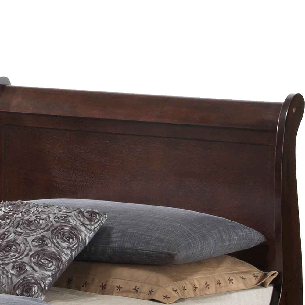 Glory Furniture Louis Phillipe Twin Storage Bed in Cappuccino Color. Picture 3