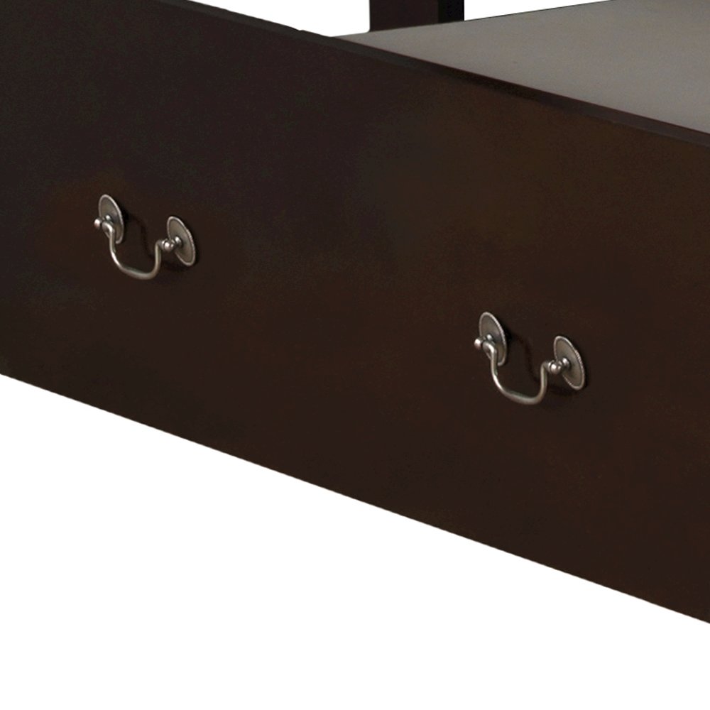 Glory Furniture Louis Phillipe Full Trundle Bed in Cappuccino Color. Picture 3