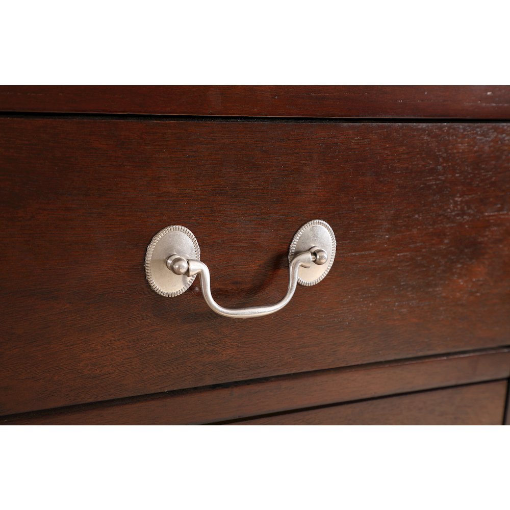 Glory Furniture Louis Phillipe Lingerie Chest in Cappuccino Color. Picture 6