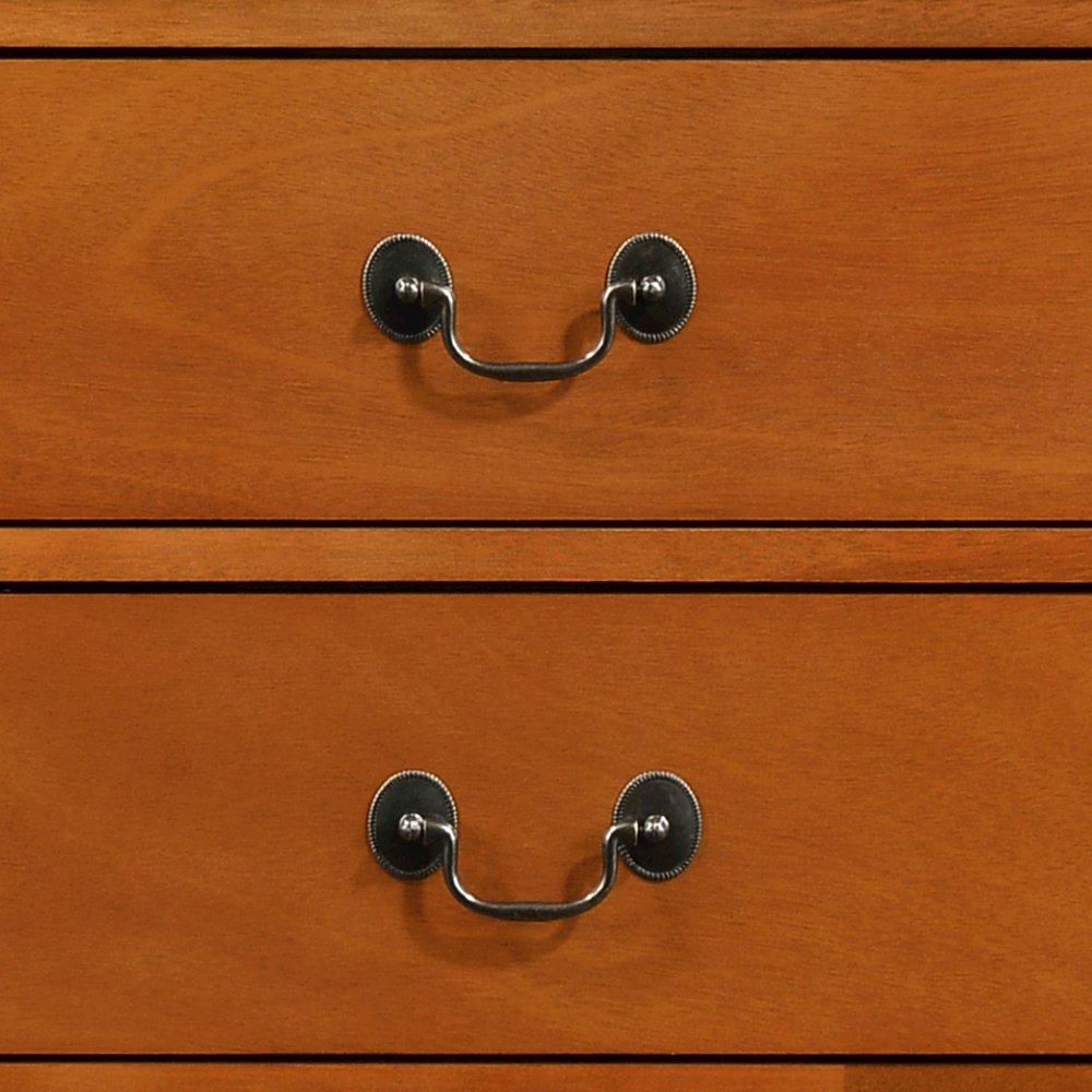 Glory Furniture Louis Phillipe Chest in Oak Color. Picture 5