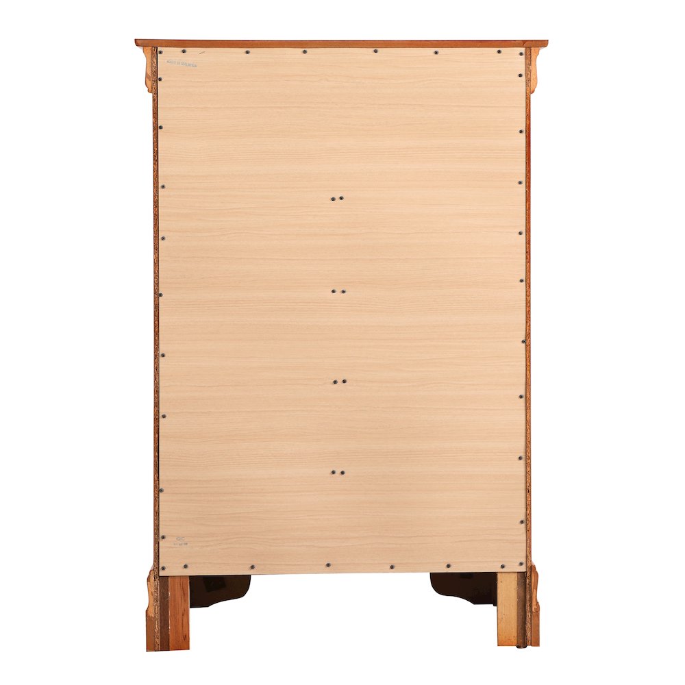 Glory Furniture Louis Phillipe Chest in Oak Color. Picture 5