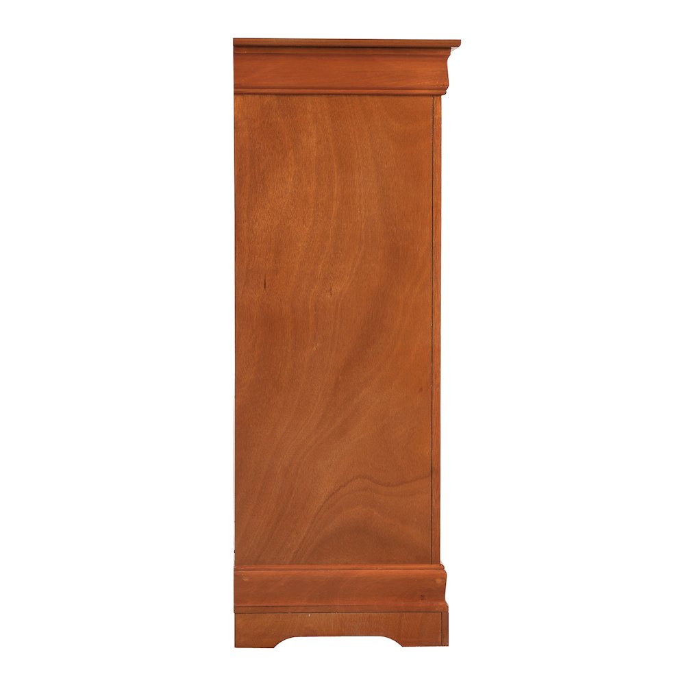 Glory Furniture Louis Phillipe Chest in Oak Color. Picture 3