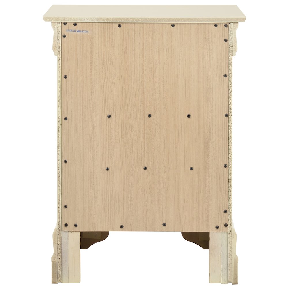 Glory Furniture Louis Phillipe Night Stand in Beige Color. Picture 3