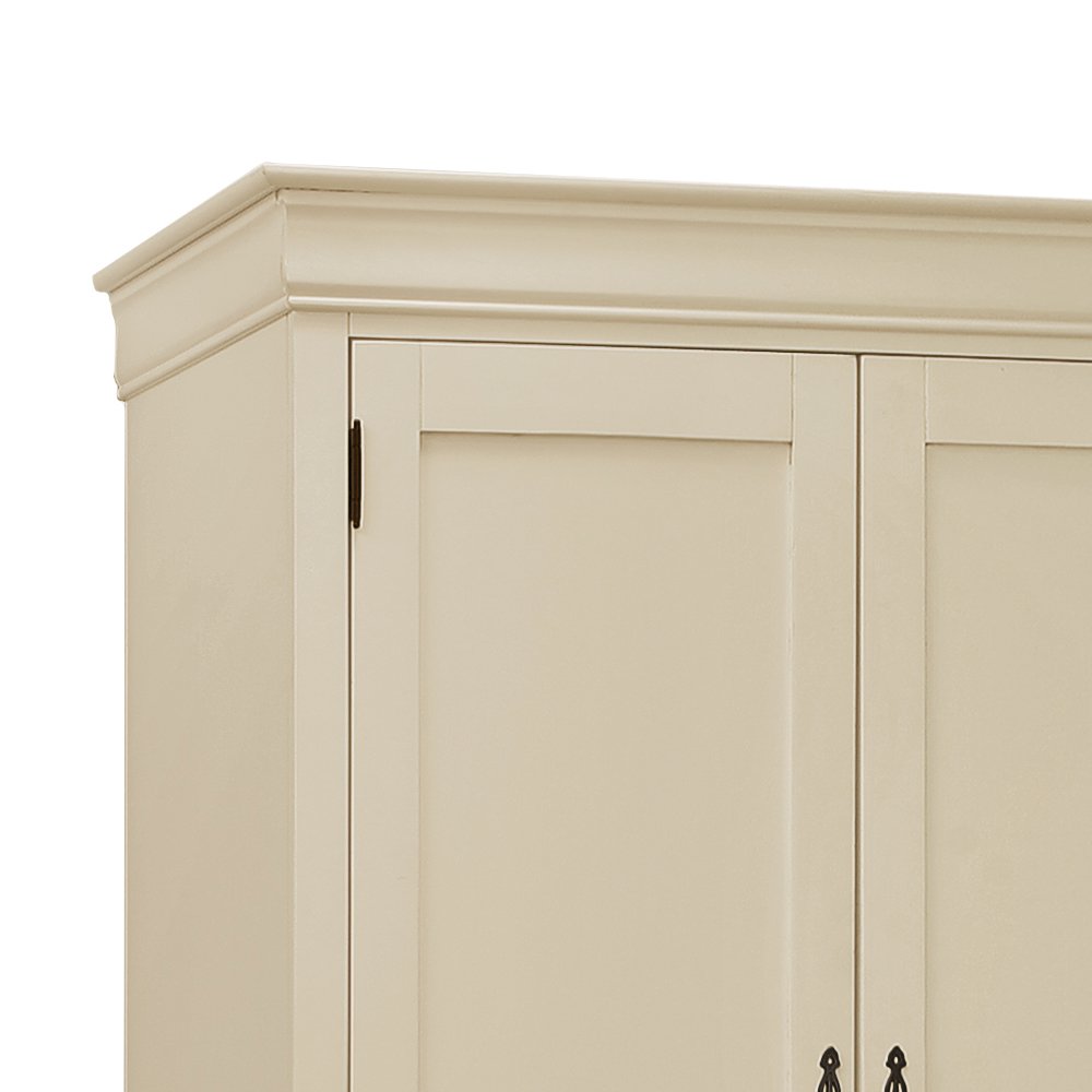 Glory Furniture Louis Phillipe Armoire in Beige Color. Picture 6