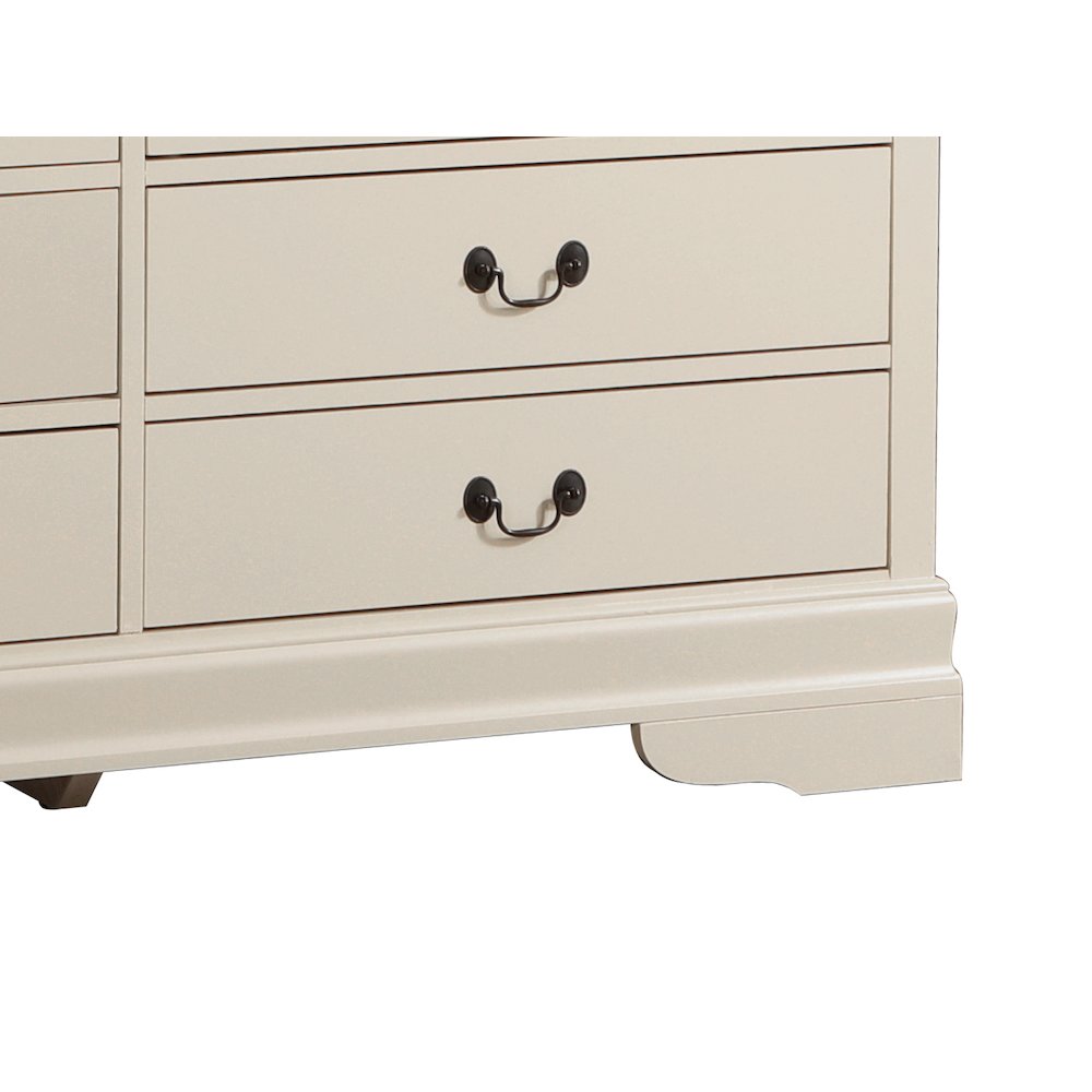 Glory Furniture Louis Phillipe Dresser in Beige Color. Picture 6