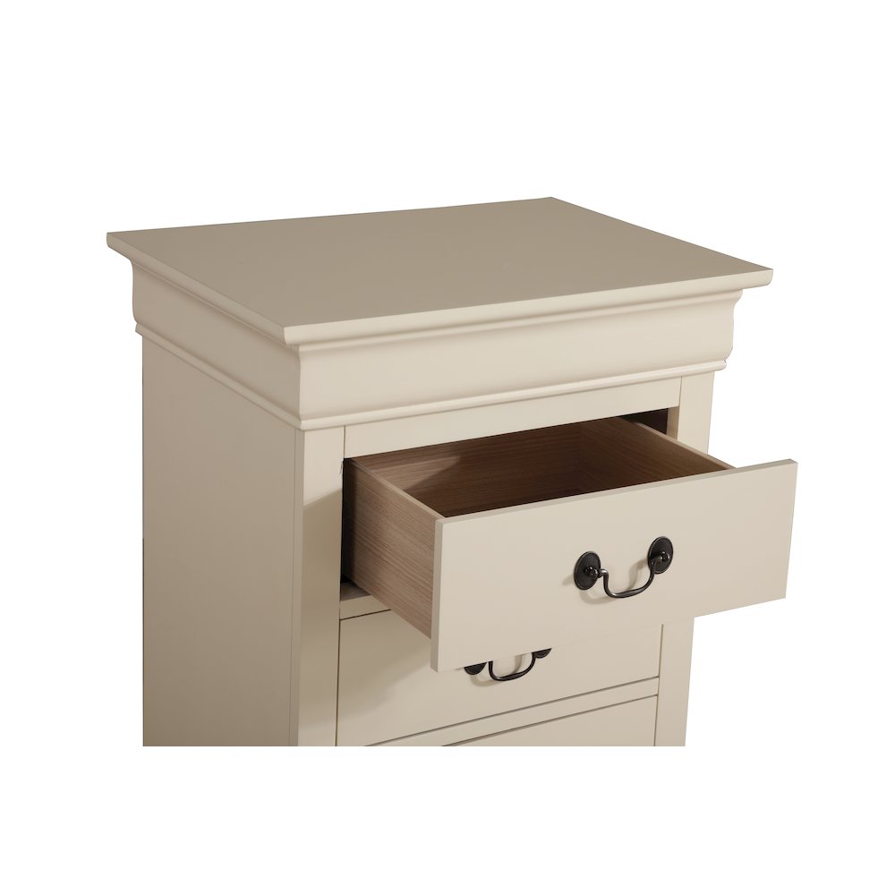 Glory Furniture Louis Phillipe   Lingerie Chest, Beige. Picture 5