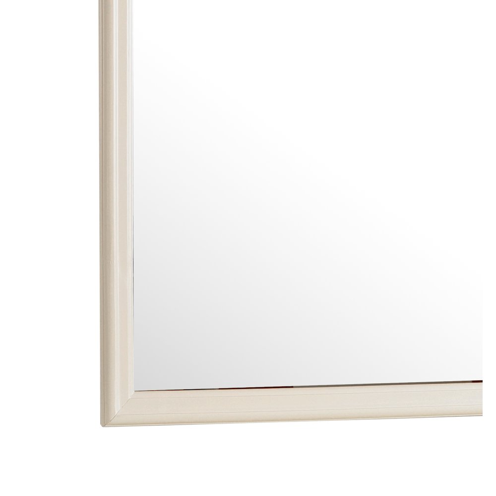 Glory Furniture Louis Phillipe Mirror in Beige Color. Picture 3