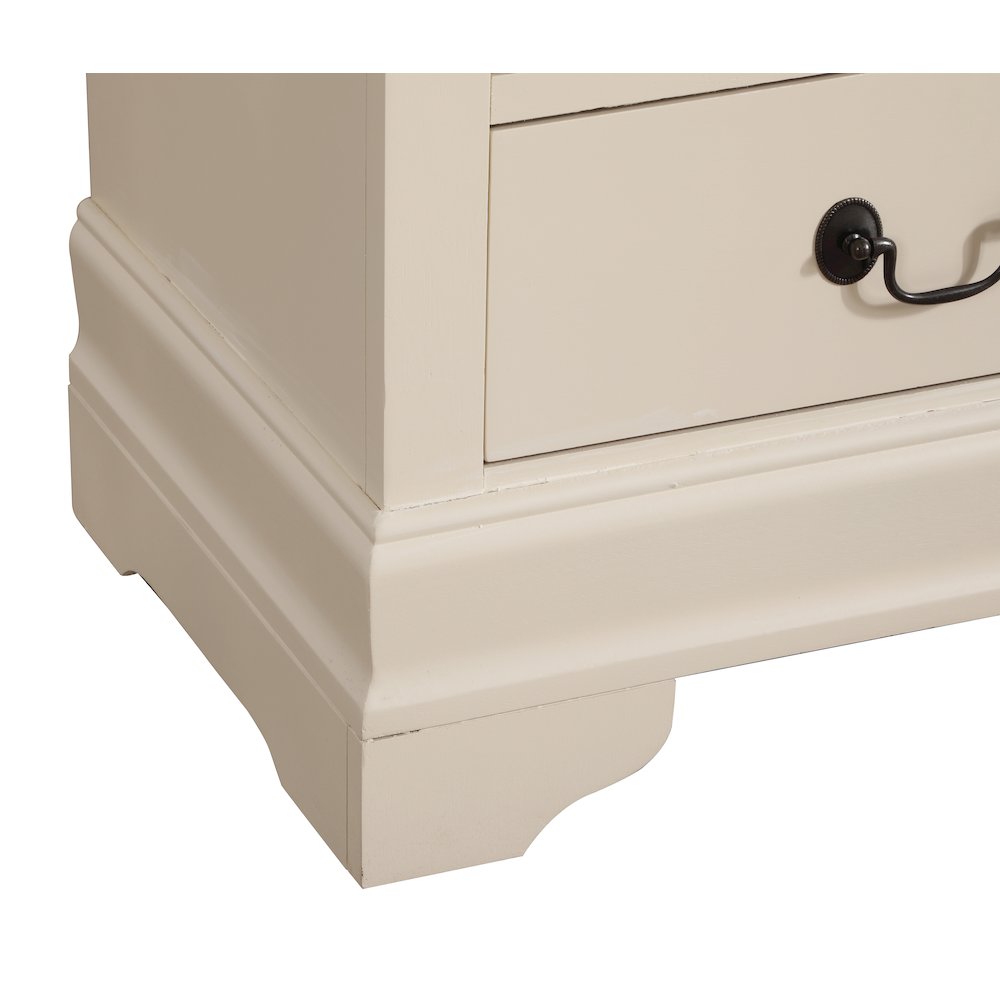 Glory Furniture Louis Phillipe Night Stand in Beige Color. Picture 6