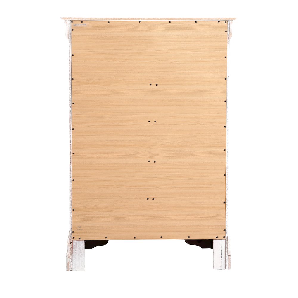 Glory Furniture Louis Phillipe   Chest, White. Picture 4