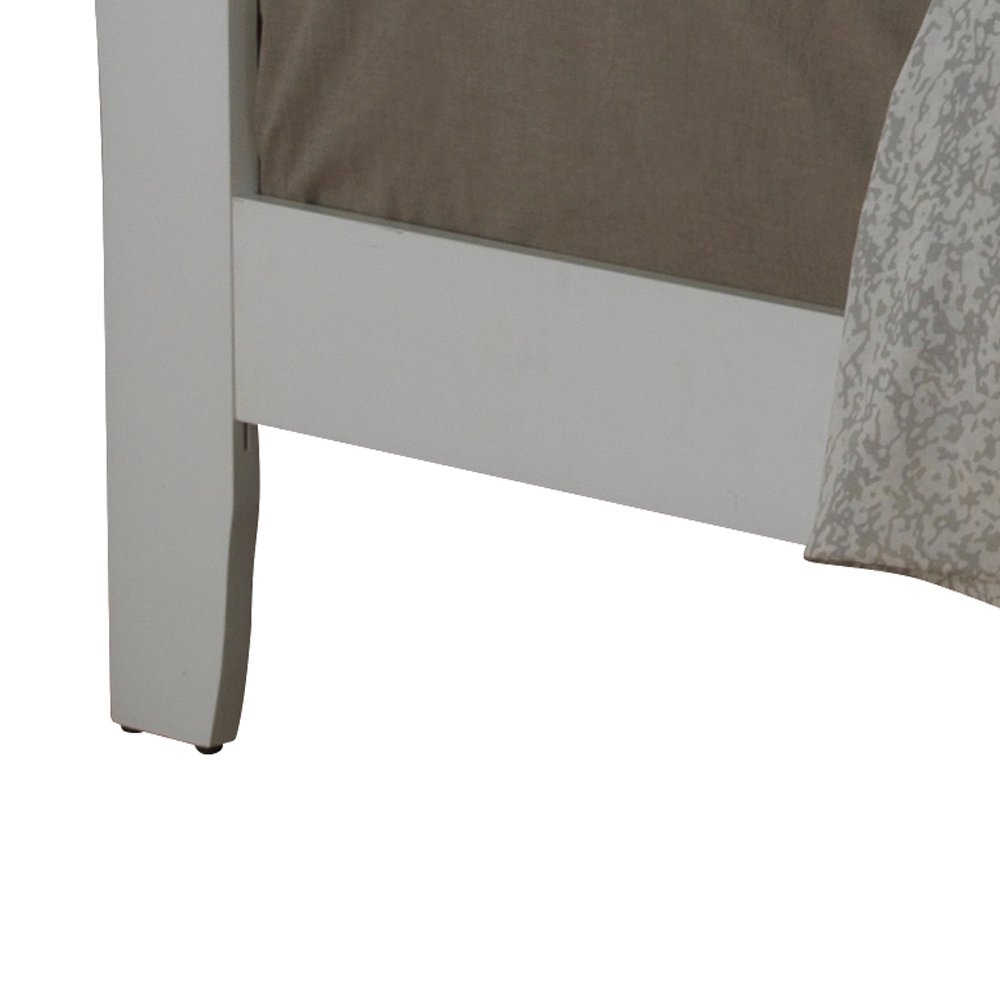Glory Furniture Louis Phillipe Twin Bed in White Color. Picture 6