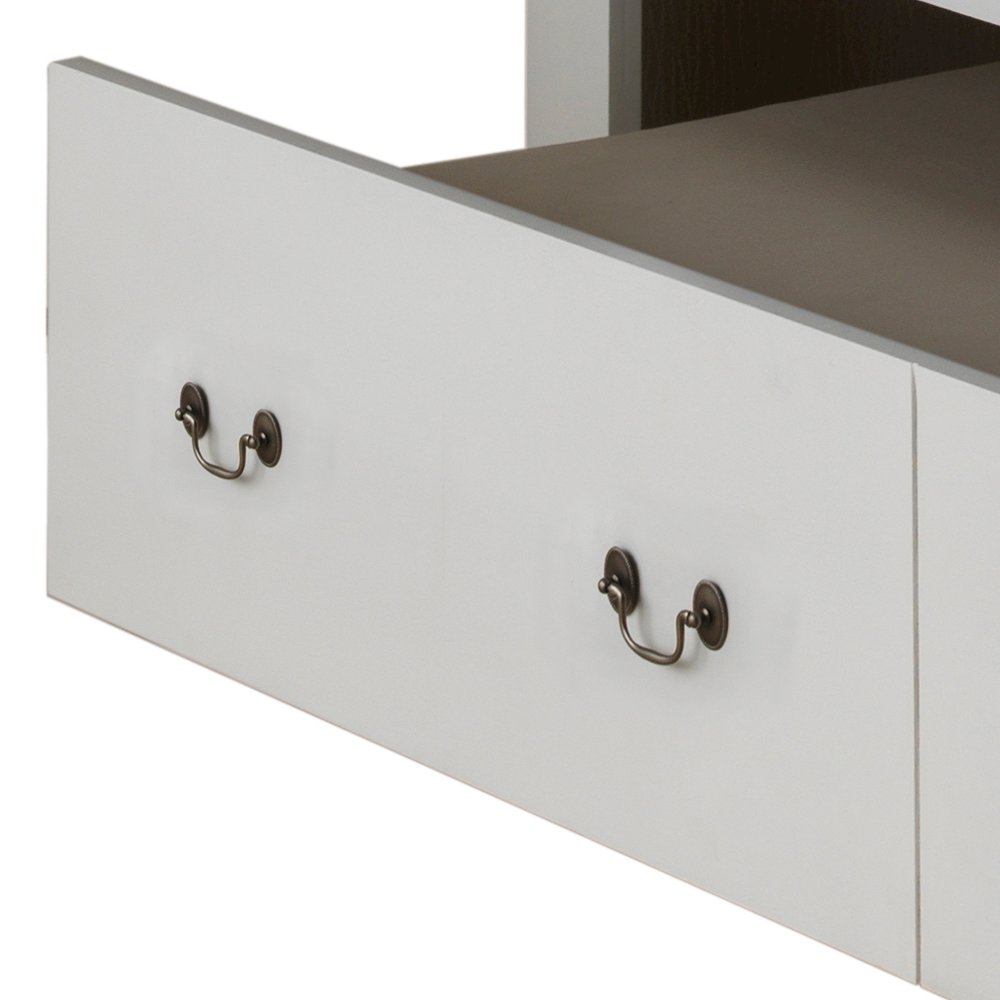 Glory Furniture Louis Phillipe Full Trundle Bed in White Color. Picture 4