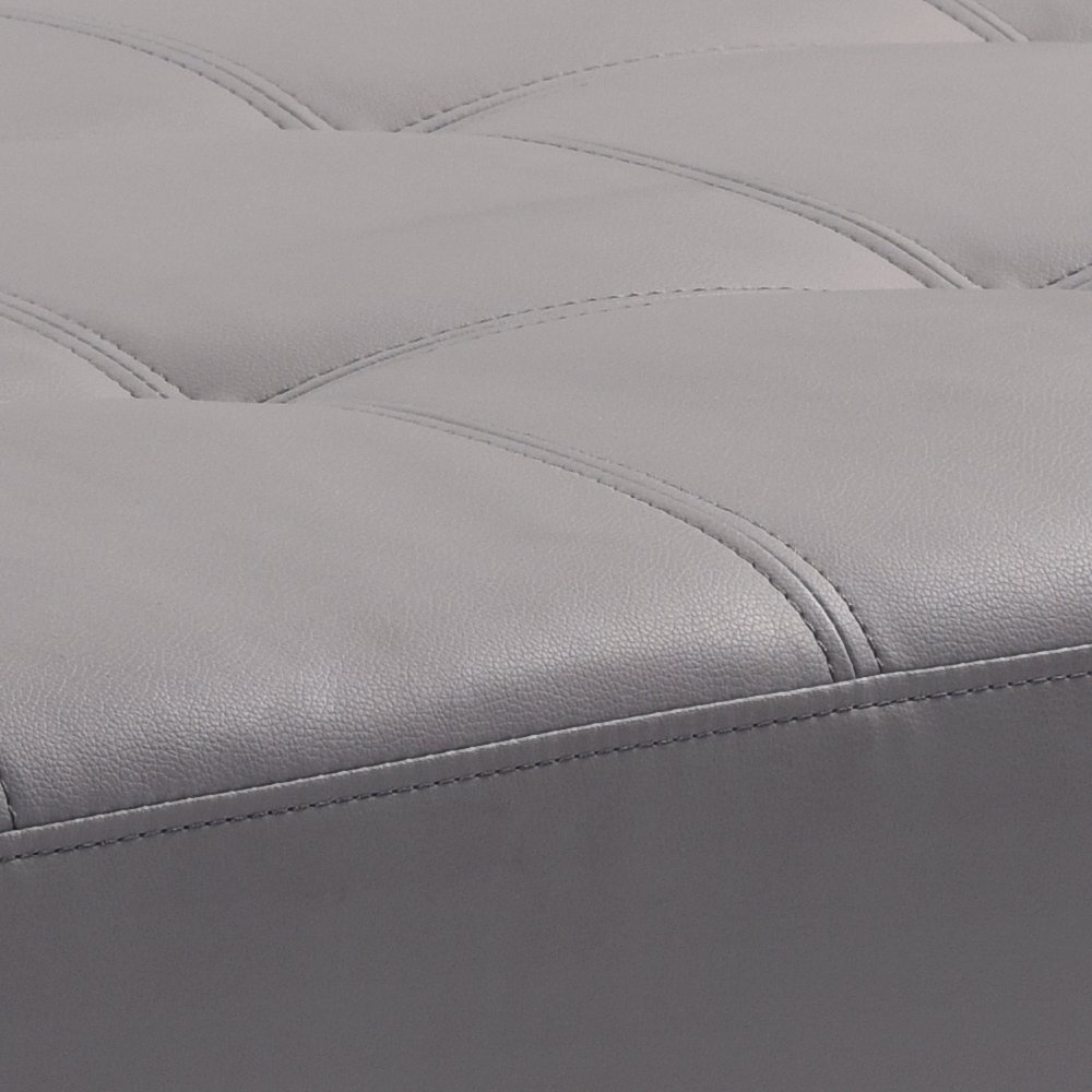 Glory Furniture Riveredge Ottoman in Gray Color. Picture 6