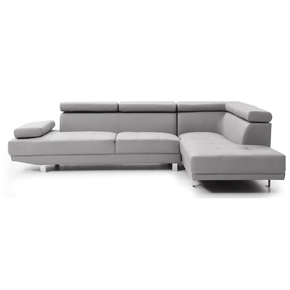 Glory Furniture Riveredge Sectional in Gray Color. Picture 2