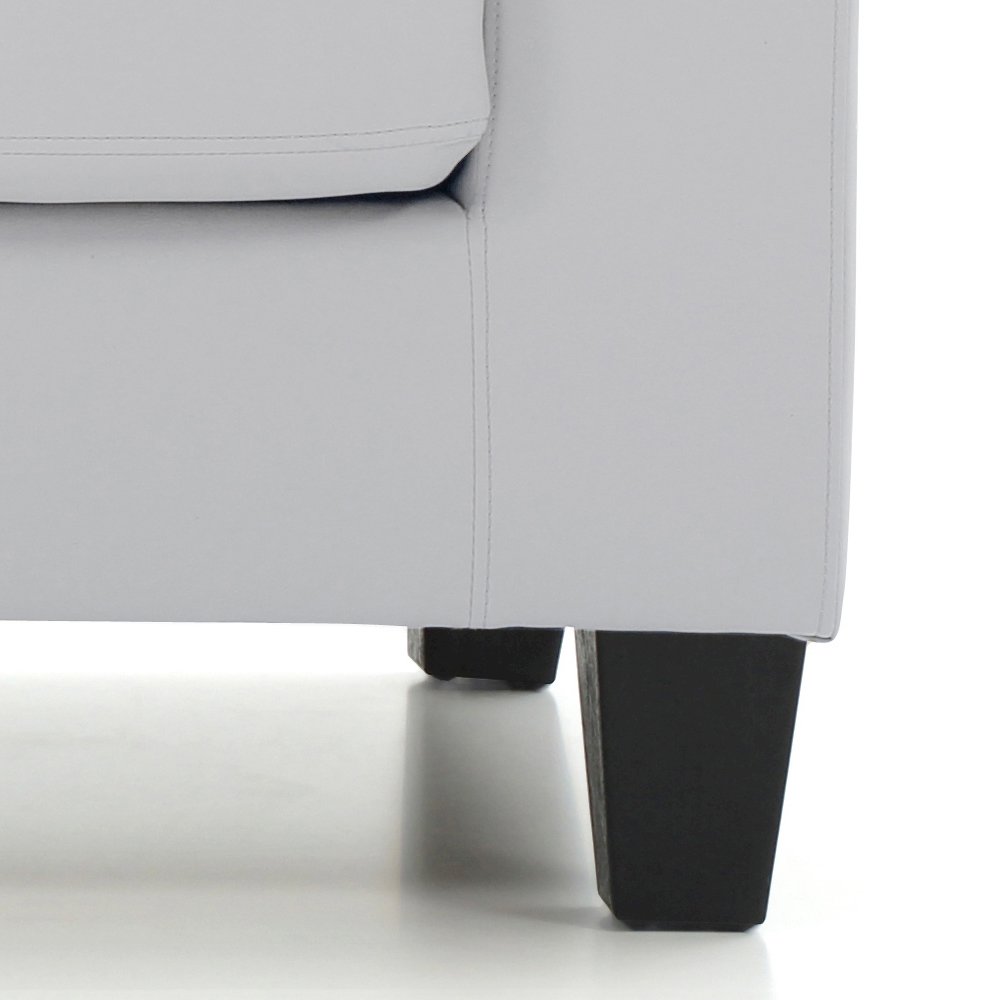Glory Furniture Newbury Loveseat in White Color. Picture 5