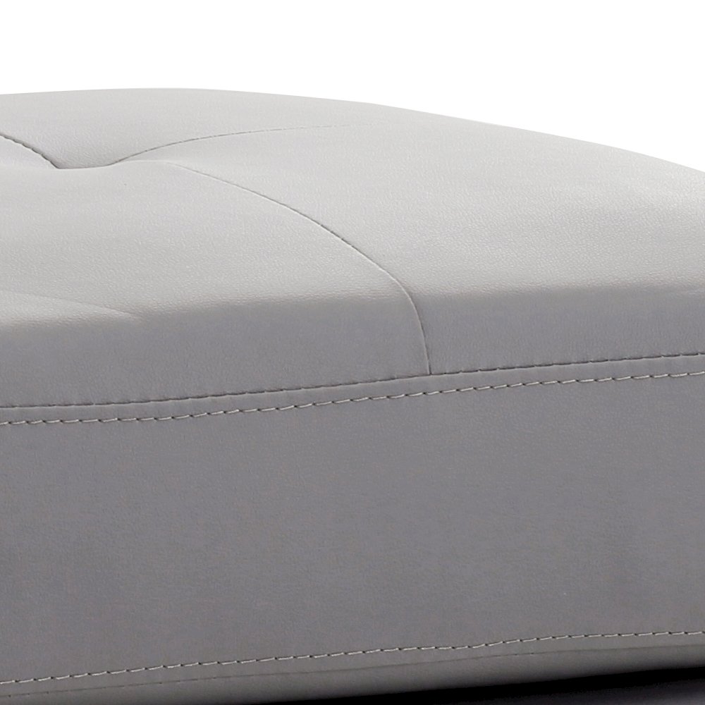 Glory Furniture Newbury Ottoman in Gray Color. Picture 3