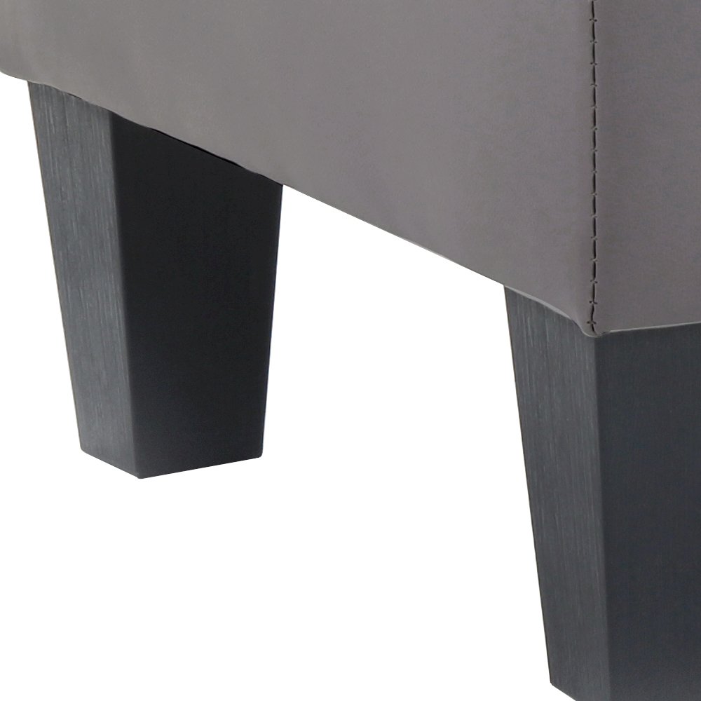 Glory Furniture Newbury Ottoman in Gray Color. Picture 5