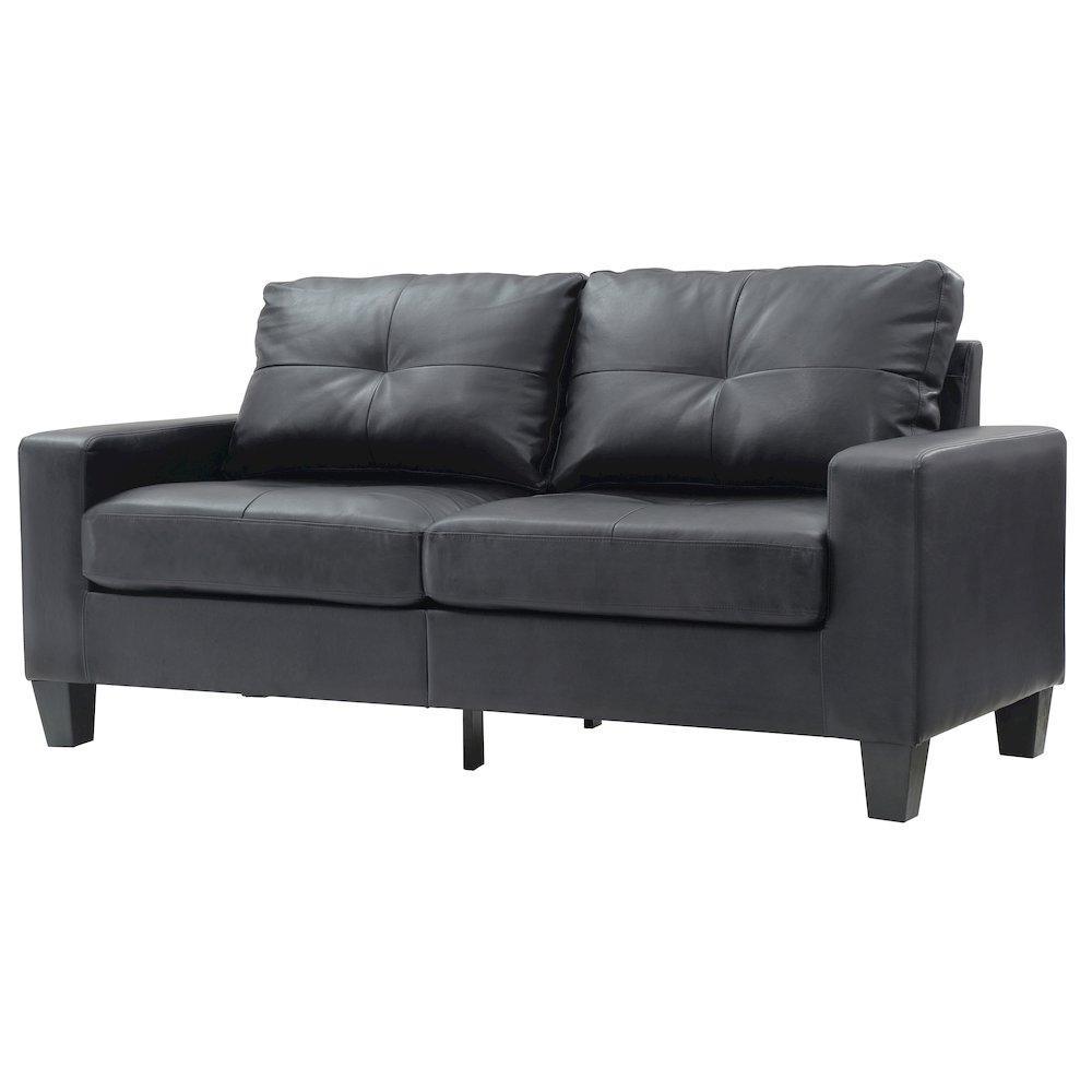 Glory Furniture Newbury Sofa in Black Color. Picture 2