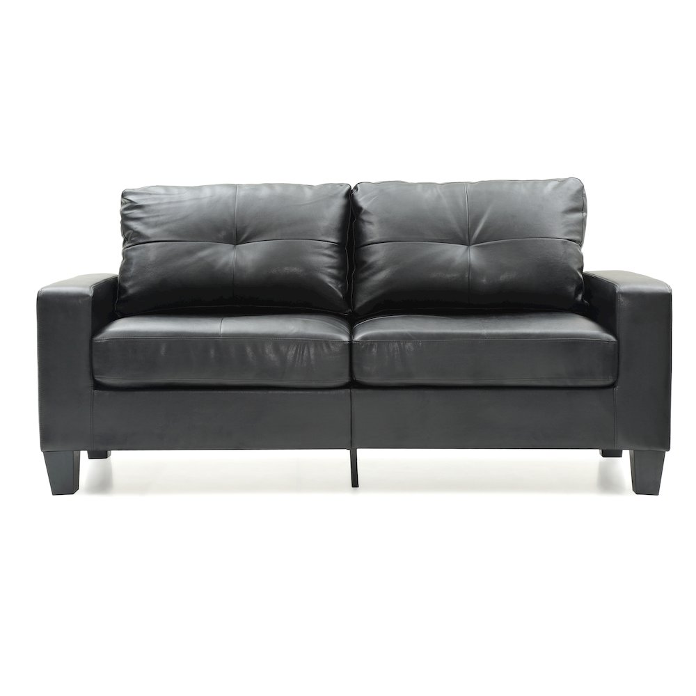 Glory Furniture Newbury Sofa in Black Color. Picture 3