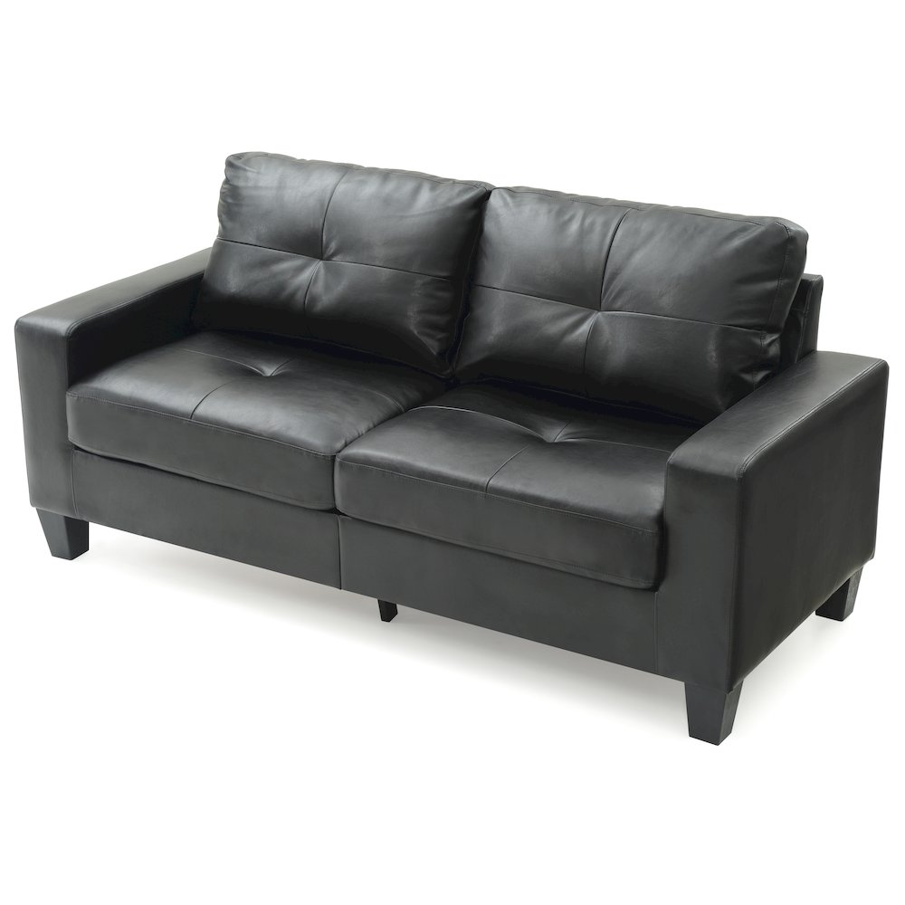 Glory Furniture Newbury Sofa in Black Color. Picture 4