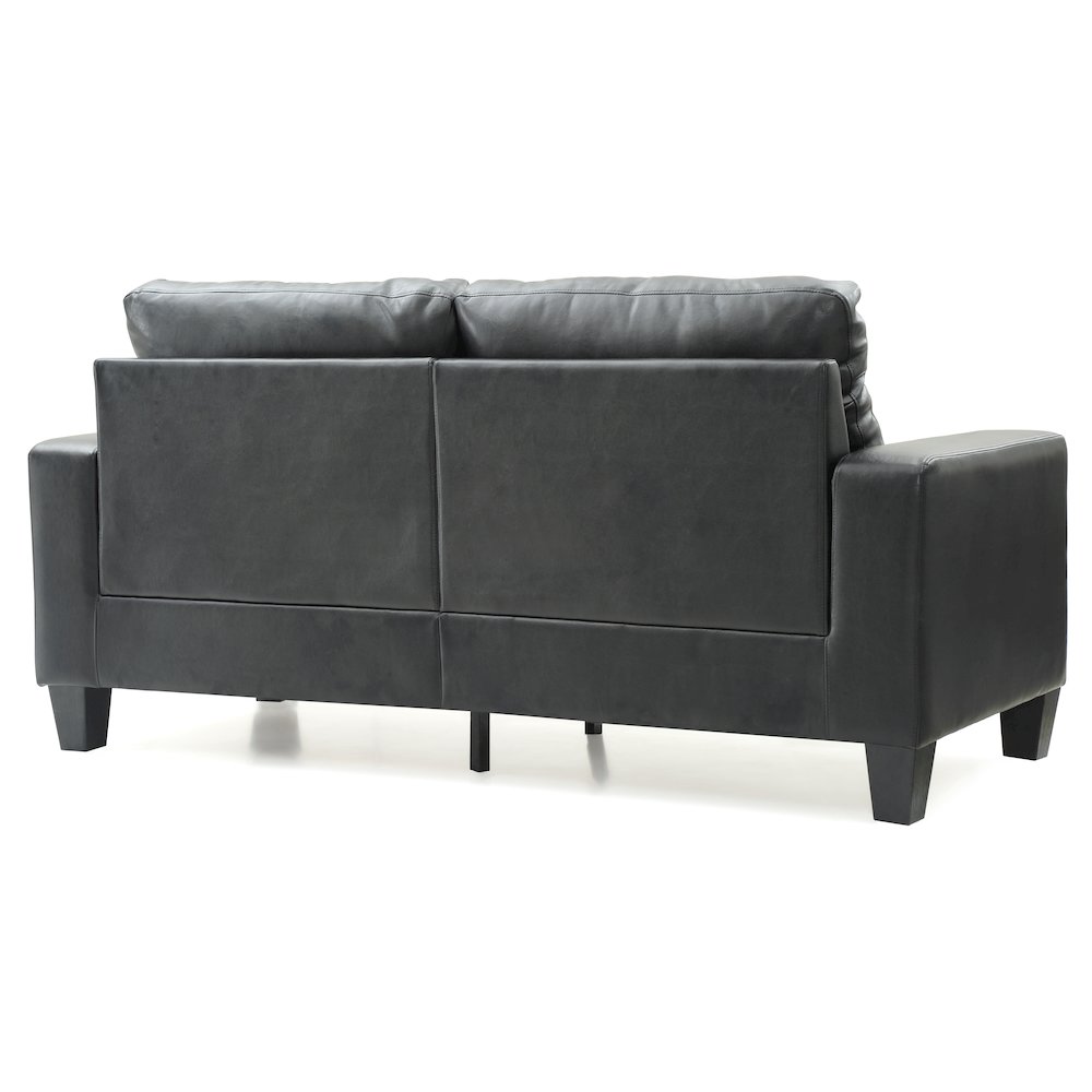Glory Furniture Newbury Sofa in Black Color. Picture 1