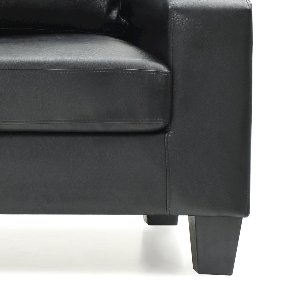 Glory Furniture Newbury Sofa in Black Color. Picture 6