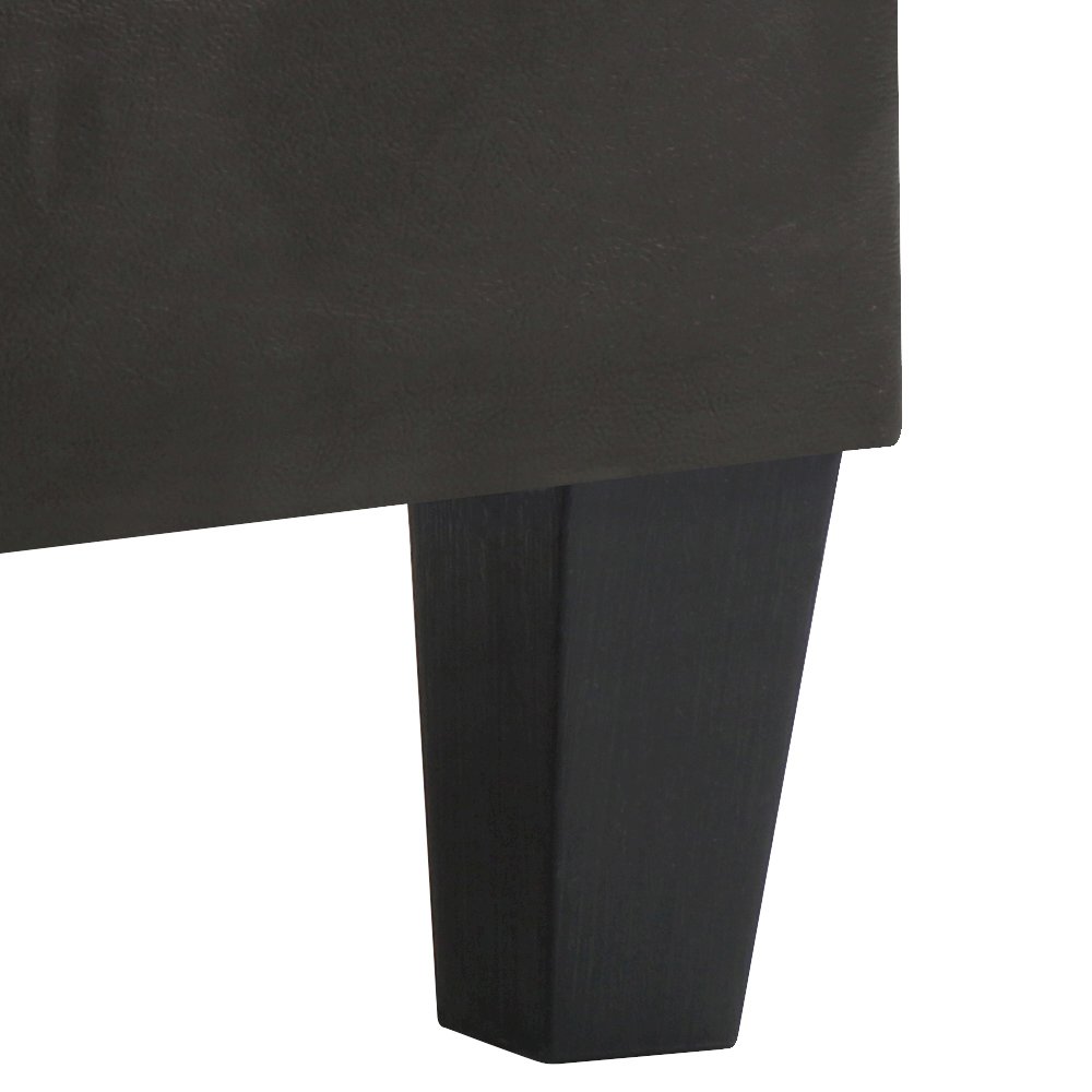 Glory Furniture Newbury Ottoman in Black Color. Picture 6