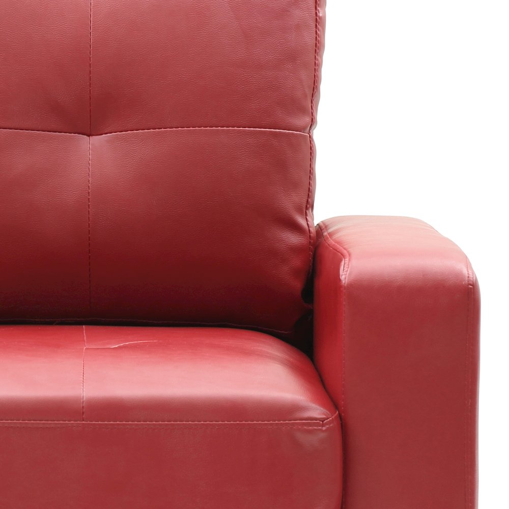 Glory Furniture Newbury Accent Chair in Red Color. Picture 5