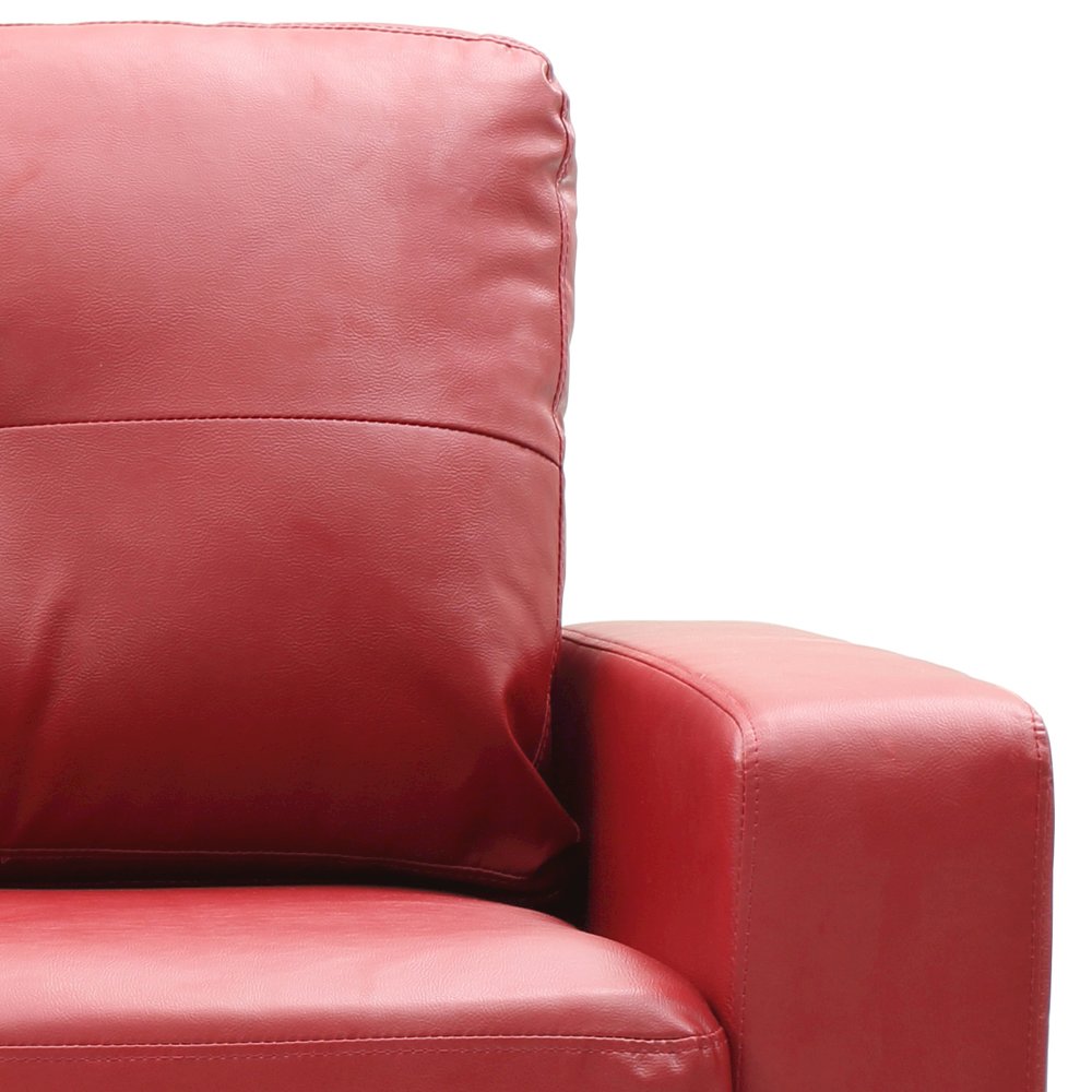 Glory Furniture Newbury Sofa in Red Color. Picture 5