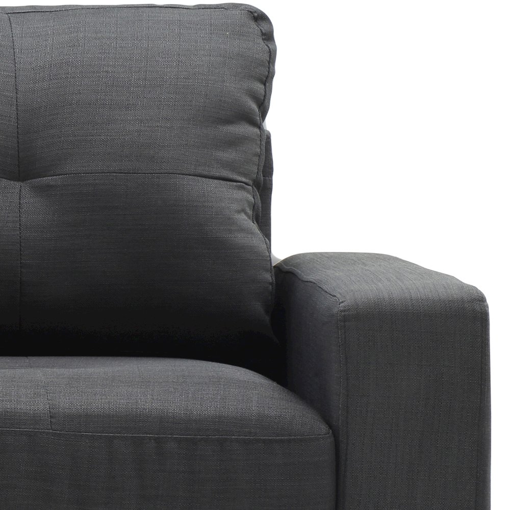 Glory Furniture Newbury Loveseat in Black Color. Picture 5