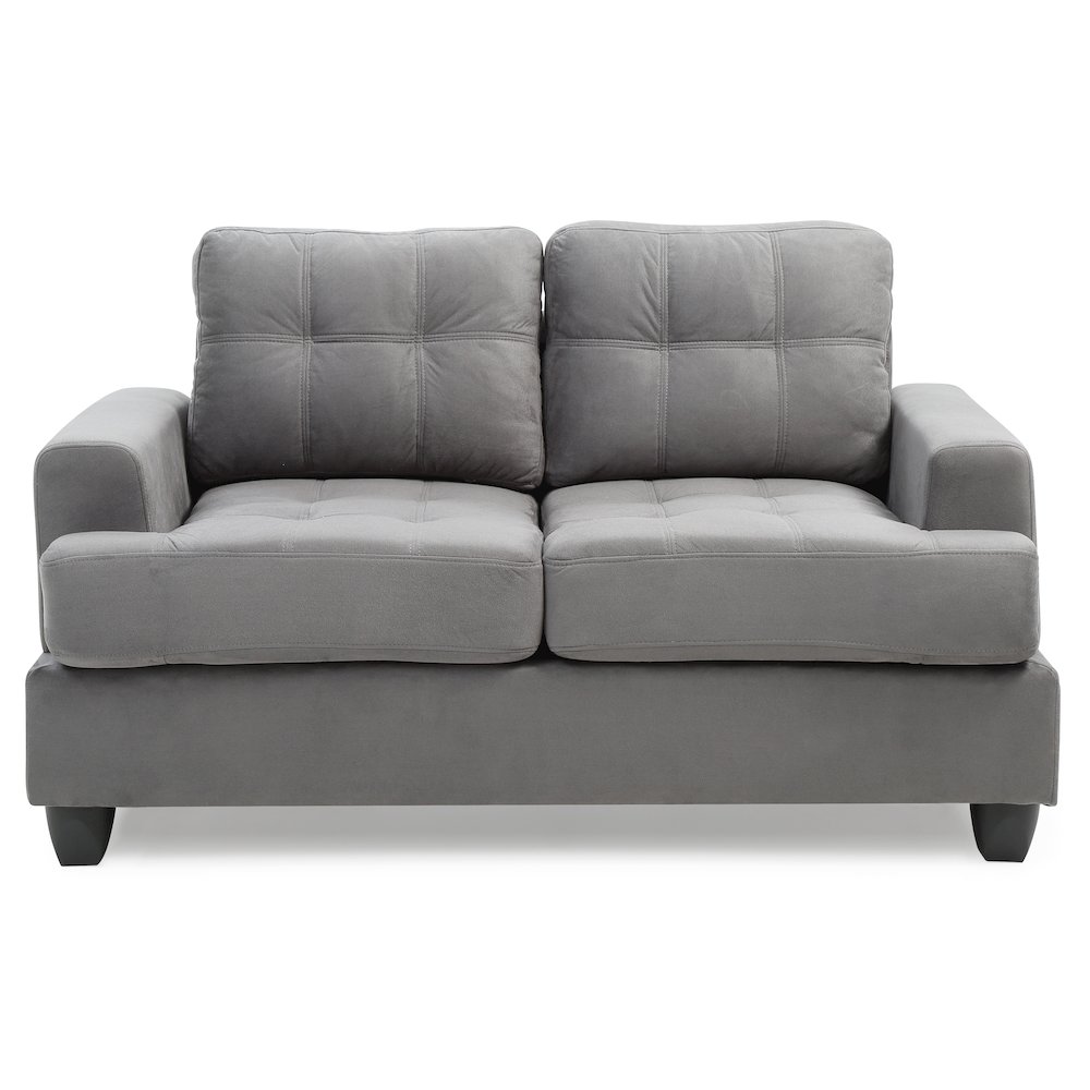 Glory Furniture Sandridge Loveseat in Gray Color. Picture 2