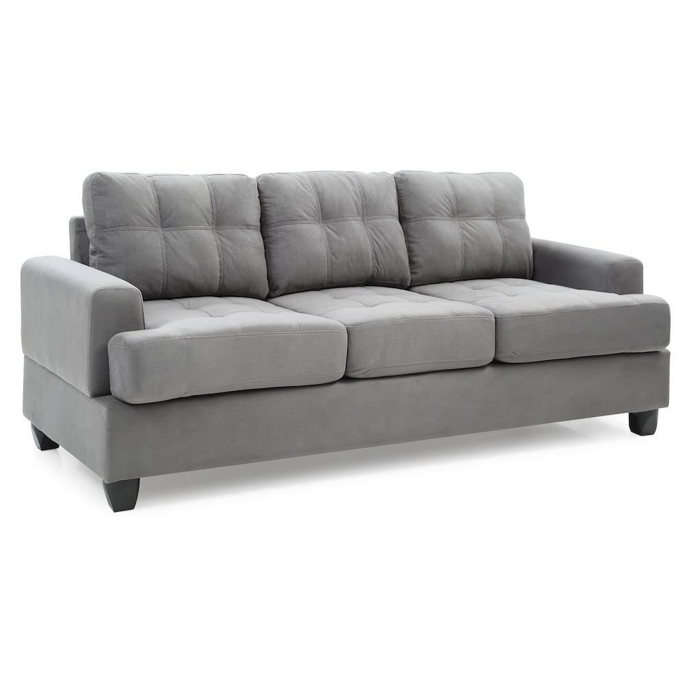 Glory Furniture Sandridge Sofa in Gray Color. Picture 1