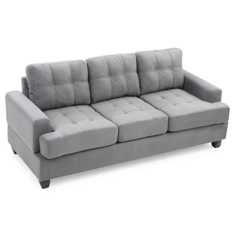 Glory Furniture Sandridge Sofa in Gray Color. Picture 3