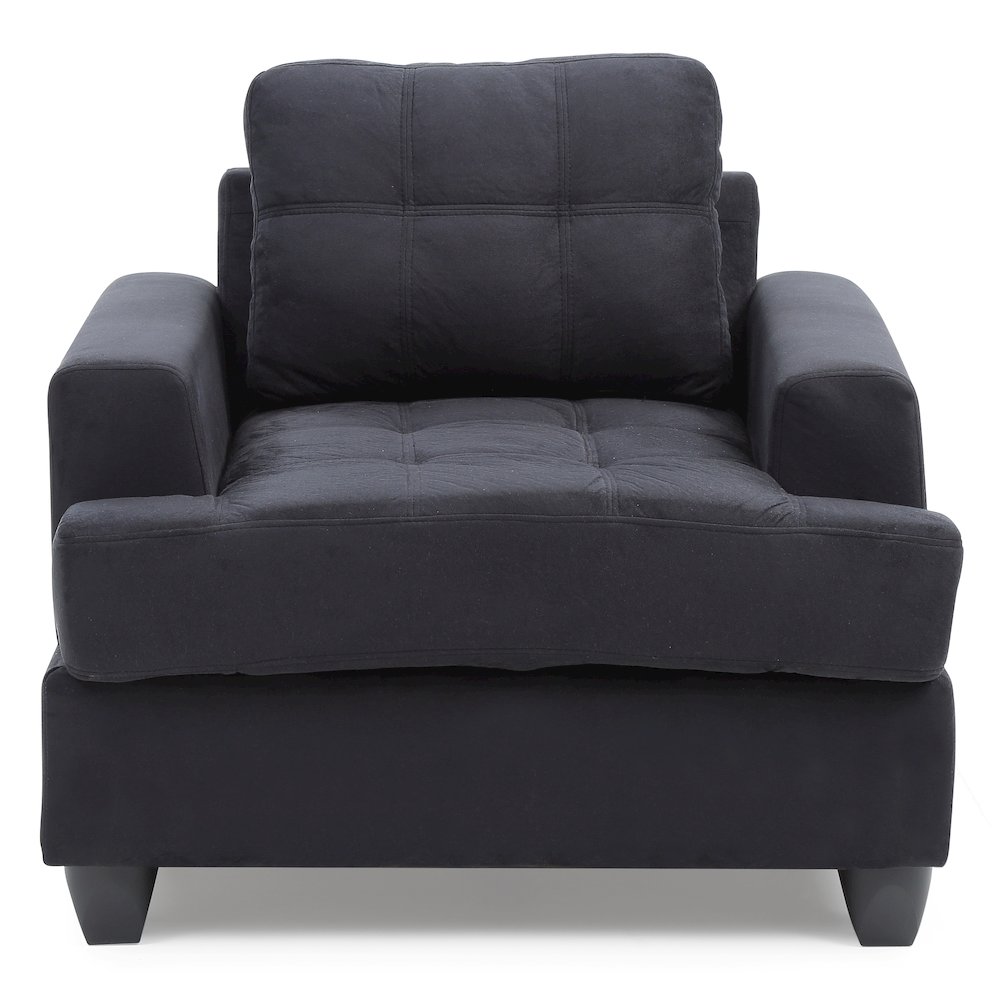 Glory Furniture Sandridge Accent Chair in Black Color. Picture 2