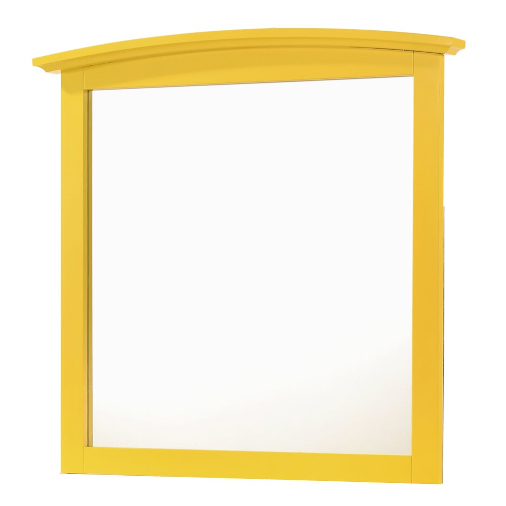 Glory Furniture Hammond Mirror in Yellow Color. Picture 1