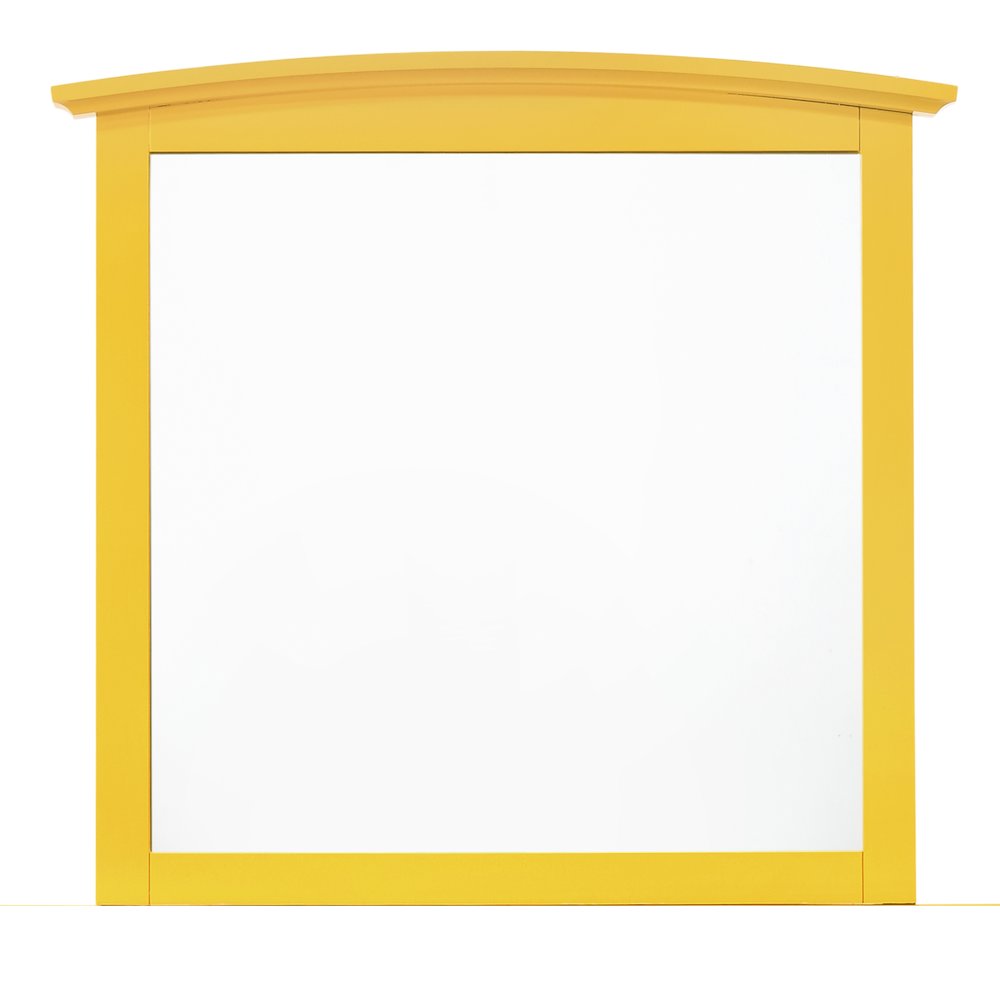 Glory Furniture Hammond Mirror in Yellow Color. Picture 2